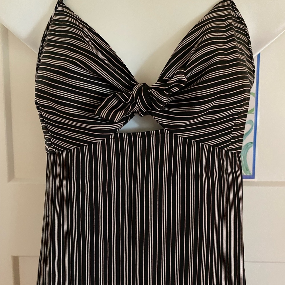 INC International Concepts Black Pink and White Pajama set sz Medium NWT